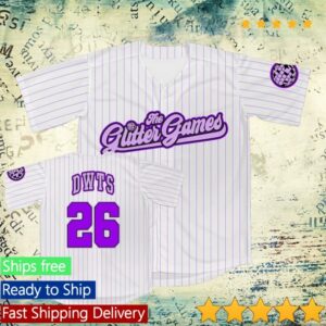 Dancing With The Stars Merch Shop Store Glitter Games Dwts 26 Jersey