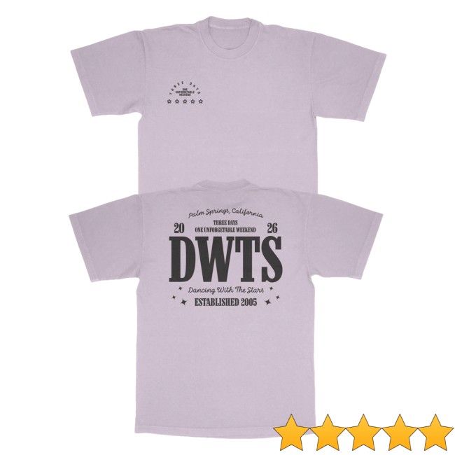 Dancing With The Stars Store Unforgettable Weekend Shirt 5 Dancing With The Stars Store Unforgettable Weekend Shirt