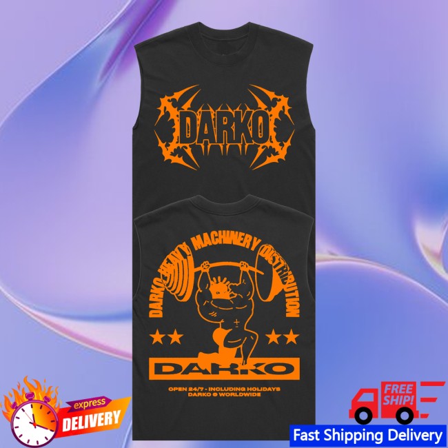 Darko Merch Store Heavy Machinery Tank 5 Darko Merch Store Heavy Machinery Tank