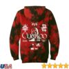 Darko Merch Store Red Tie Dye Hoodie