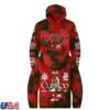 Darko Merch Store Red Tie Dye Hoodie