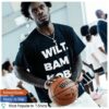 Davion Mitchell Rocking The Wilt. Bam. Kobe. Shirt