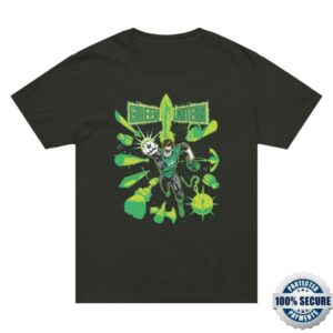 Dc Store Merch Green Lantern T-Shirt Constructs
