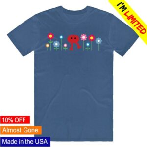 Devolver Digital Merch Store Shop Pikuniku 2 Flowers T-Shirt