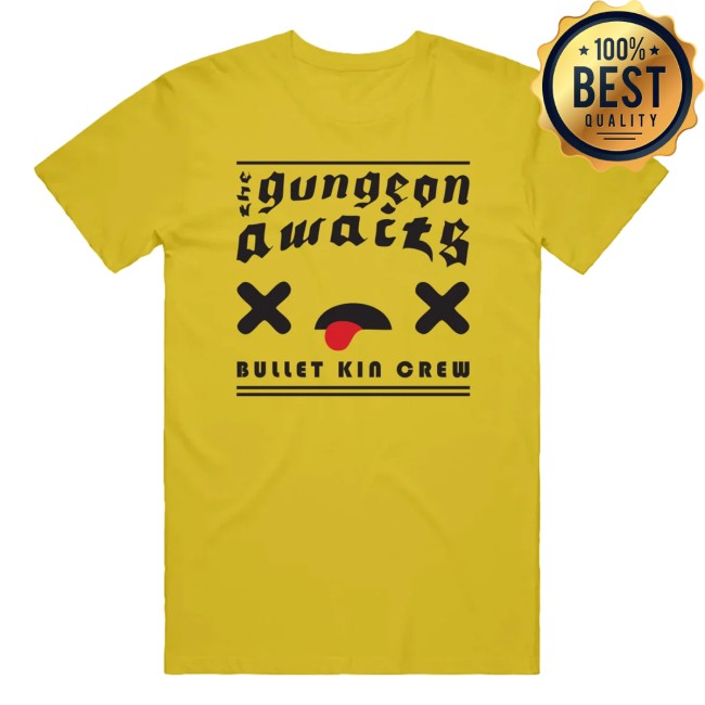 Devolver Digital Store Merch Enter The Gungeon Anniversary Bullet Kin T-Shirt 2 Devolver Digital Store Merch Enter The Gungeon Anniversary Bullet Kin T-Shirt