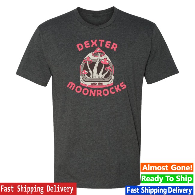 Dexter And The Moonrocks Merch Store Mushroom Helmet T-Shirt 2 Dexter And The Moonrocks Merch Store Mushroom Helmet T-Shirt