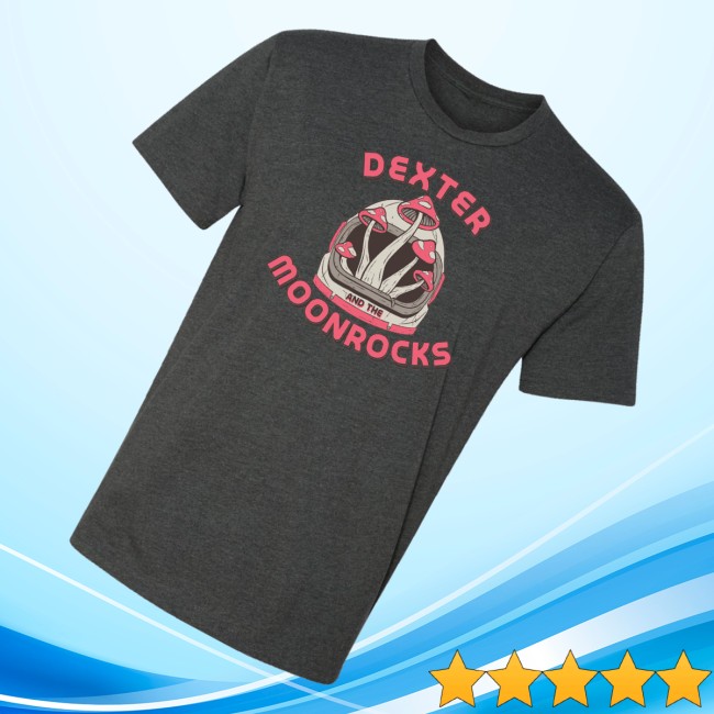 Dexter And The Moonrocks Merch Store Mushroom Helmet T-Shirt 3 Dexter And The Moonrocks Merch Store Mushroom Helmet T-Shirt