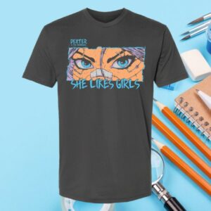 Dexter And The Moonrocks Merch Store She Likes Girls T-Shirt