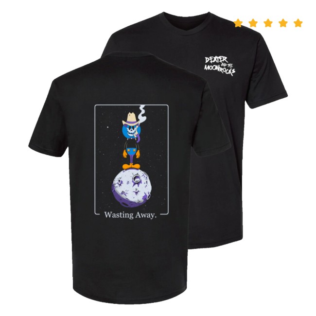 Dexter And The Moonrocks Merch Store Wasting Away T-Shirt 2 Dexter And The Moonrocks Merch Store Wasting Away T-Shirt