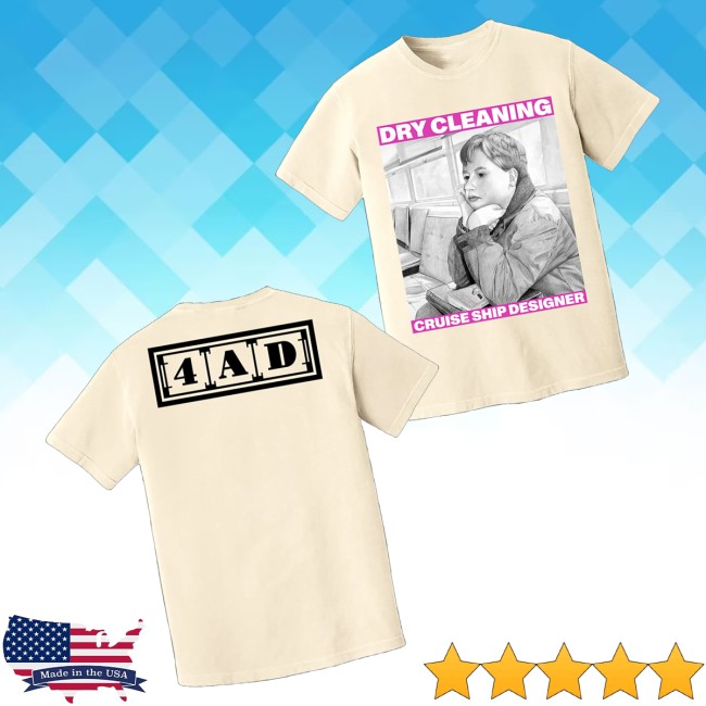 Dry Cleaning Merch Store Cruise Ship Designer Ecru T-Shirt 3 Dry Cleaning Merch Store Cruise Ship Designer Ecru T-Shirt