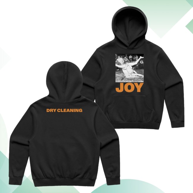 Dry Cleaning Merch Store Joy Black Hoodie 5 Dry Cleaning Merch Store Joy Black Hoodie