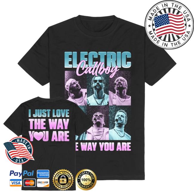 Electric Callboy Merch Store Shop The Way You Are Collage T-Shirt 3 Electric Callboy Merch Store Shop The Way You Are Collage T-Shirt