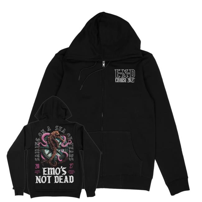 Emos Not Dead Merch Store Sea Of Tears '27 Zip-Up Hoodie 3 Emos Not Dead Merch Store Sea Of Tears '27 Zip-Up Hoodie