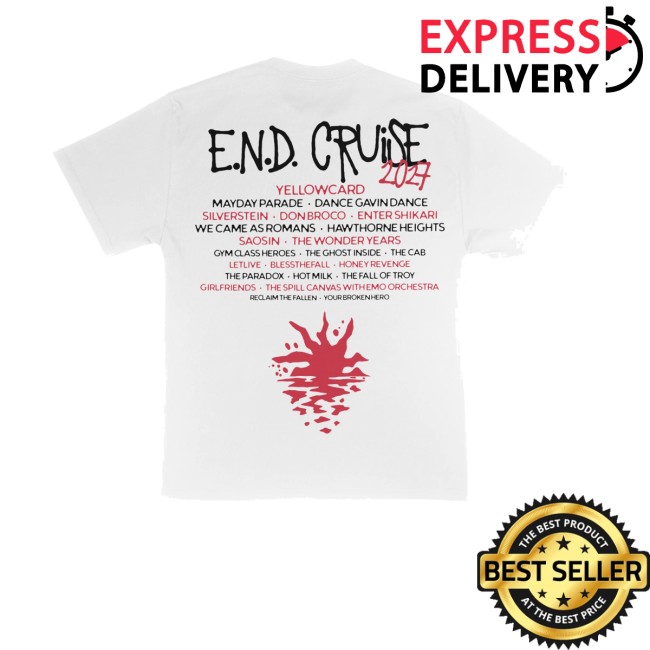 Emo's Not Dead Merch Store Bloody Sun Shirt 3 Emo's Not Dead Merch Store Bloody Sun Shirt