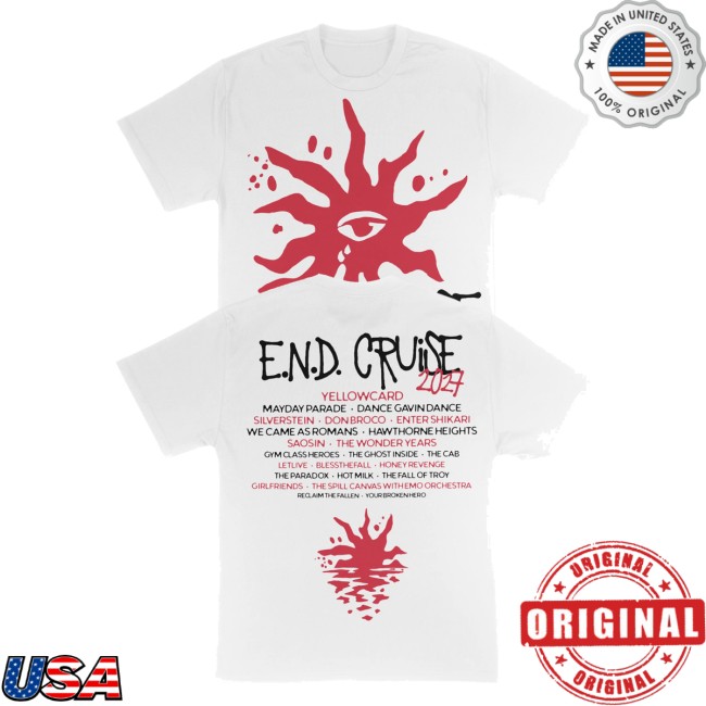 Emo's Not Dead Merch Store Bloody Sun Shirt 5 Emo's Not Dead Merch Store Bloody Sun Shirt