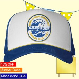 Emo's Not Dead Merch Store Captain Trucker Hat