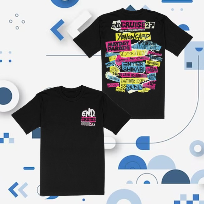 Emo's Not Dead Merch Store Lineup Tee 5 Emo's Not Dead Merch Store Lineup Tee