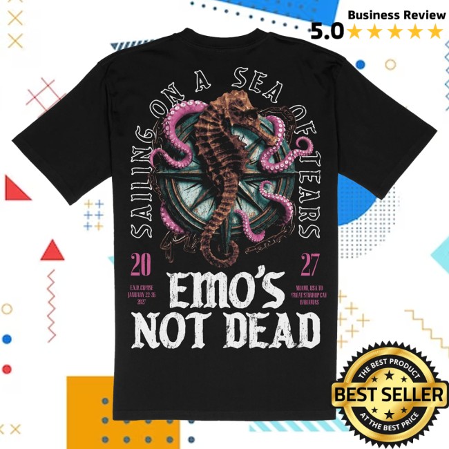 Emo's Not Dead Merch Store Sea Of Tears '27 Tee 4 Emo's Not Dead Merch Store Sea Of Tears '27 Tee