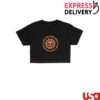 Emo's Not Dead Merch Store Skull Sun Crop Shirt