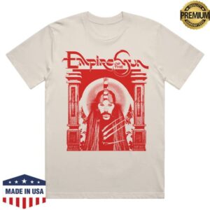 Empire Of The Sun Merch Store Shop Emperor Red & Cream Tee