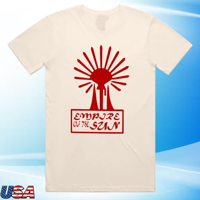 Empire Of The Sun Merch Store Sun Tower Ecru Shirt 2 Empire Of The Sun Merch Store Sun Tower Ecru Shirt