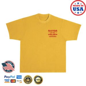 Empire Of The Sun Merch Store Yellow Walking On A Dream Shirt