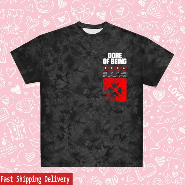 Erra Merch Store Gore Of Being Dye Shirt 3 Erra Merch Store Gore Of Being Dye Shirt