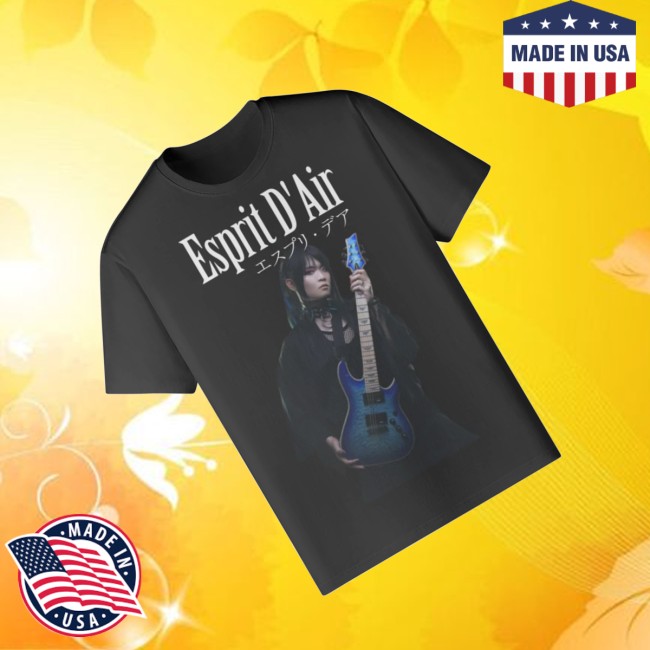 Esprit D'air Merch Store Kai Guitar Graphic Shirt 3 Esprit D'air Merch Store Kai Guitar Graphic Shirt
