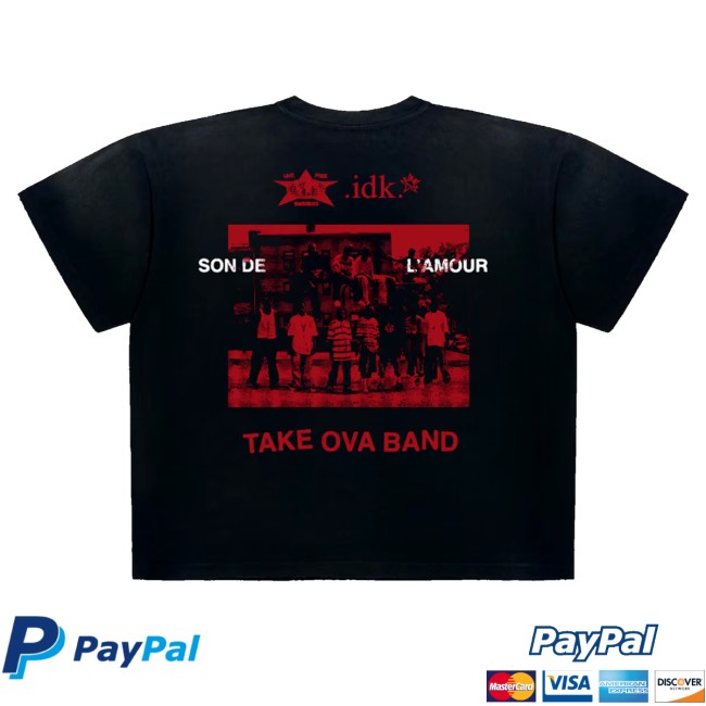 Etds Merch Store .Idk. - Take Ova Band Black 4 Etds Merch Store .Idk. - Take Ova Band Black