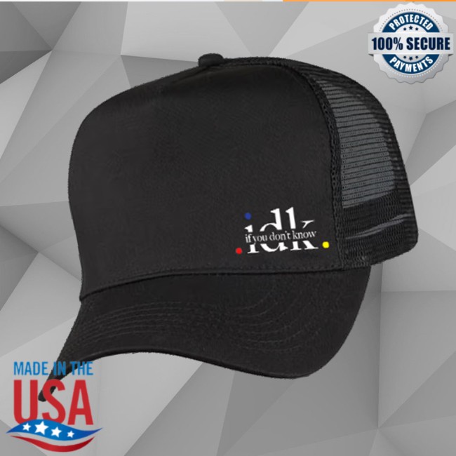 Etds Merch Store .Idk. Trucker Hat 3 Etds Merch Store .Idk. Trucker Hat