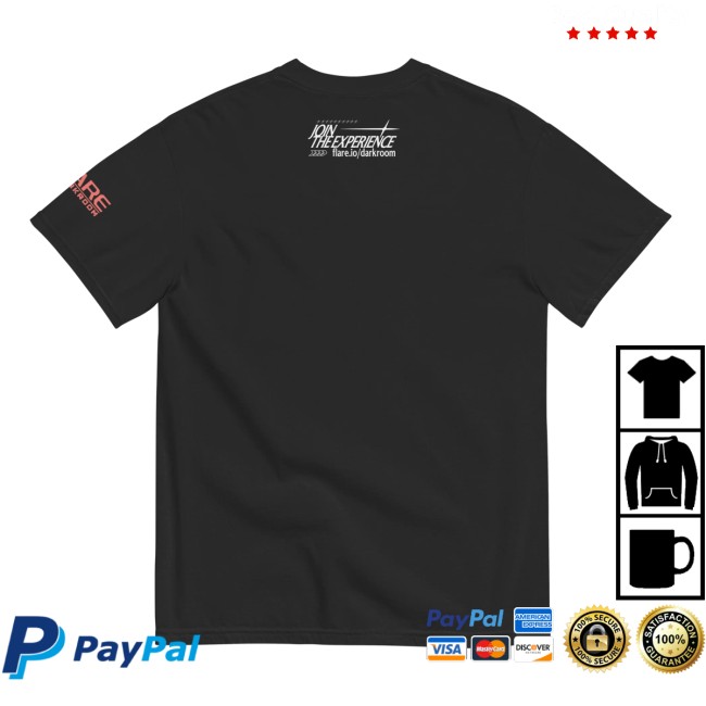Flare Merch Store Flare Darkroom Shirt 4 Flare Merch Store Flare Darkroom Shirt