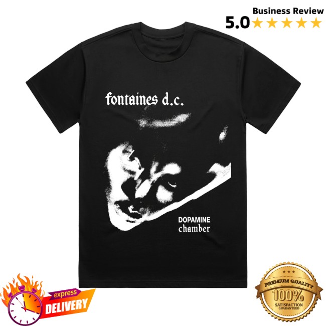 Fontaines D.C. Merch Store Dopamine Chamber One Colour Dc Black Shirt 2 Fontaines D.C. Merch Store Dopamine Chamber One Colour Dc Black Shirt