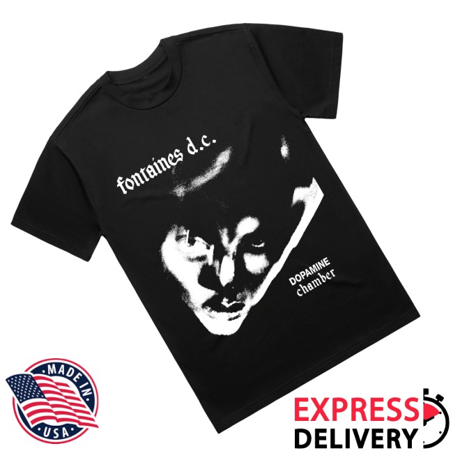 Fontaines D.C. Merch Store Dopamine Chamber One Colour Dc Black Shirt 3 Fontaines D.C. Merch Store Dopamine Chamber One Colour Dc Black Shirt