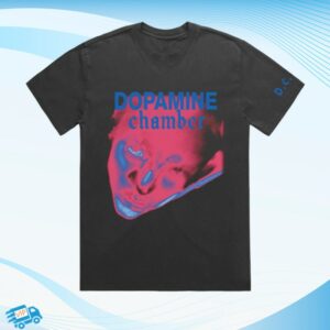 Fontaines D.C. Merch Store Dopamine Chamber Tracklisting Shirt