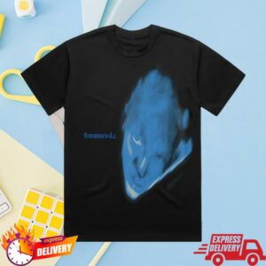 Fontaines Dc Merch Shop Store Dopamine Chamber Blue Cover Black T-Shirt