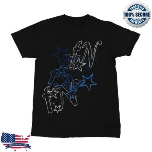 For Nothing Merch Store Starry Shirt Black