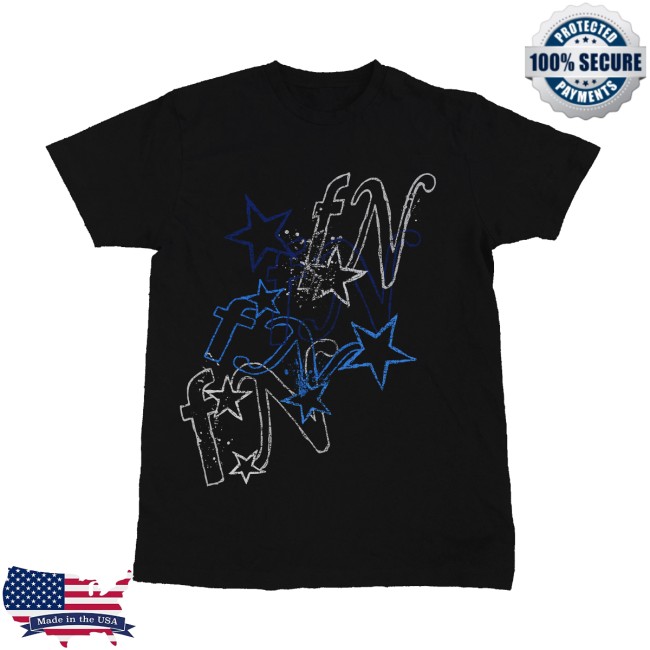 For Nothing Merch Store Starry Shirt Black 2 For Nothing Merch Store Starry Shirt Black