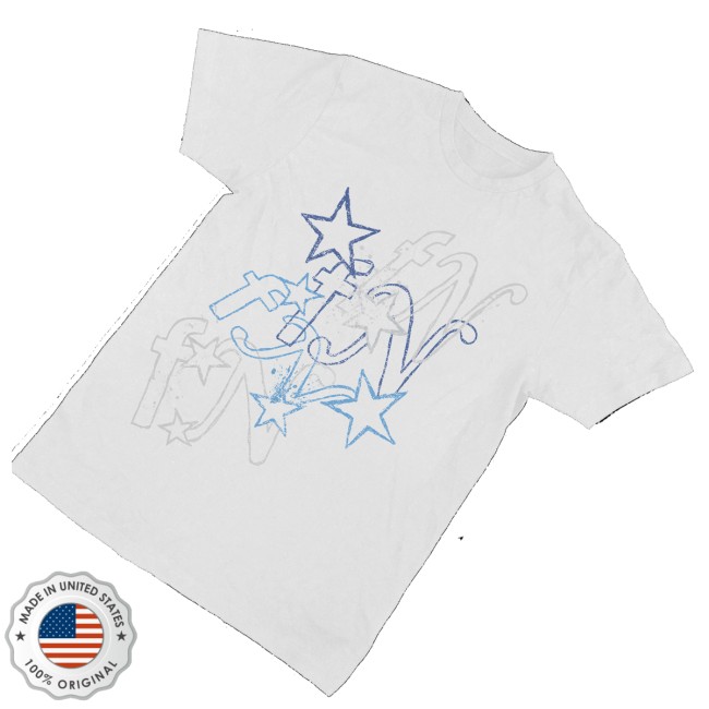 For Nothing Merch Store Starry Shirt White 3 For Nothing Merch Store Starry Shirt White