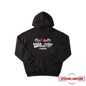 Former Merch Store Engineered Hoodie Black