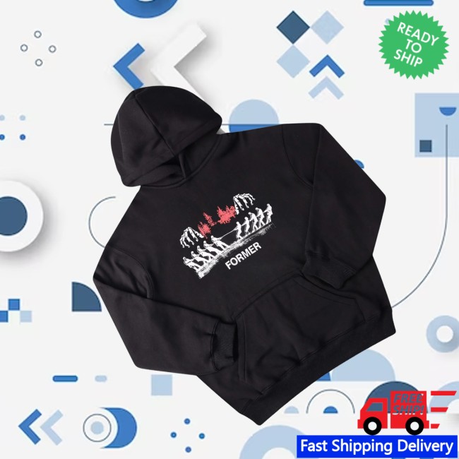 Former Merch Store Engineered Hoodie Black 3 Former Merch Store Engineered Hoodie Black