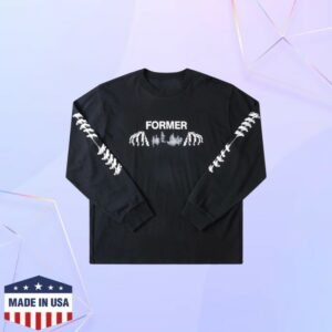 Former Merch Store Engineered Ls Shirt Black
