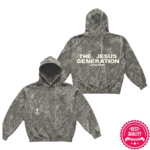 Forrest Frank Merch Shop Store The Jesus Generation Camo Tour Hoodie