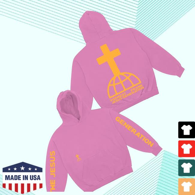 Forrest Frank Merch Store The Jesus Generation Pink Tour Hoodie 3 Forrest Frank Merch Store The Jesus Generation Pink Tour Hoodie