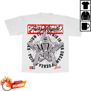 Fuerza Regida Store Merch Rebel - White Tshirt