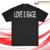 Get A Real Job Kid Merch Store Love & Rage Black Tee 1 Get A Real Job Kid Merch Store Love & Rage Black Tee