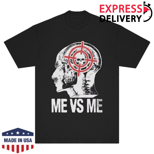 Get A Real Job Kid Merch Store Me Vs Me Black Tee 2 Get A Real Job Kid Merch Store Me Vs Me Black Tee