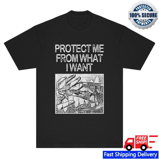 Get A Real Job Kid Merch Store Protect Me Black Tee 2 Get A Real Job Kid Merch Store Protect Me Black Tee