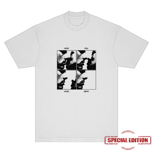Get A Real Job Kid Merch Store Wish You Were Here - White Shirt 2 Get A Real Job Kid Merch Store Wish You Were Here - White Shirt
