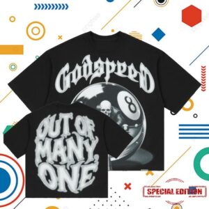 God Speed Merch Store 8Ball Cp T-Shirt Black