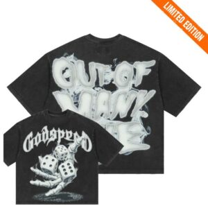 God Speed Merch Shop Store No Risk, No Reward T-Shirt Black Wash